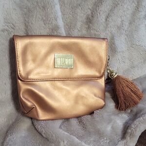 Milani Bronze Cosmetic Bag with Tassel